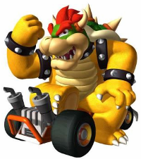 Bowser dans Mario Kart DS